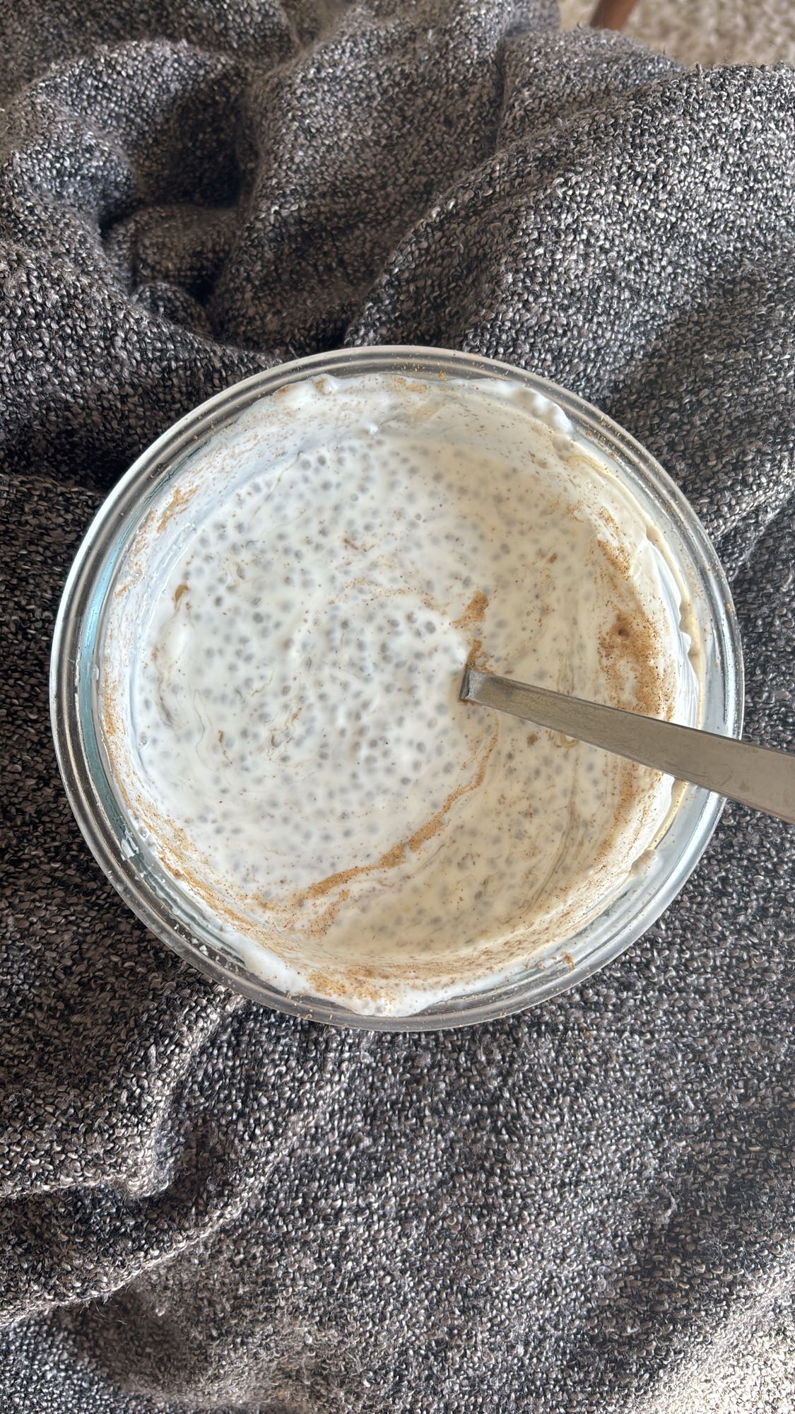 Chiapudding med yoghurt