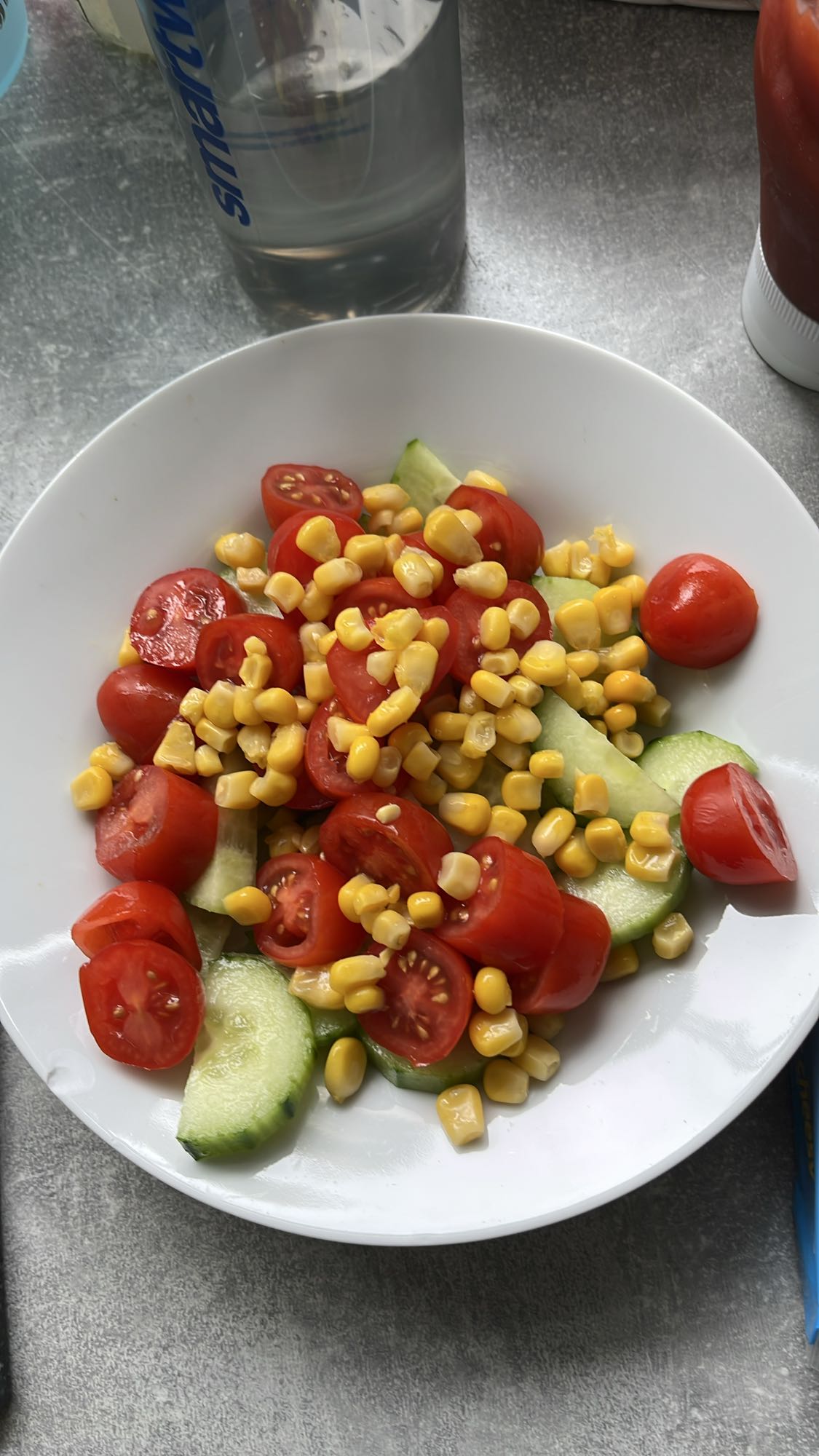 Tomato Corn Cucumber Salad