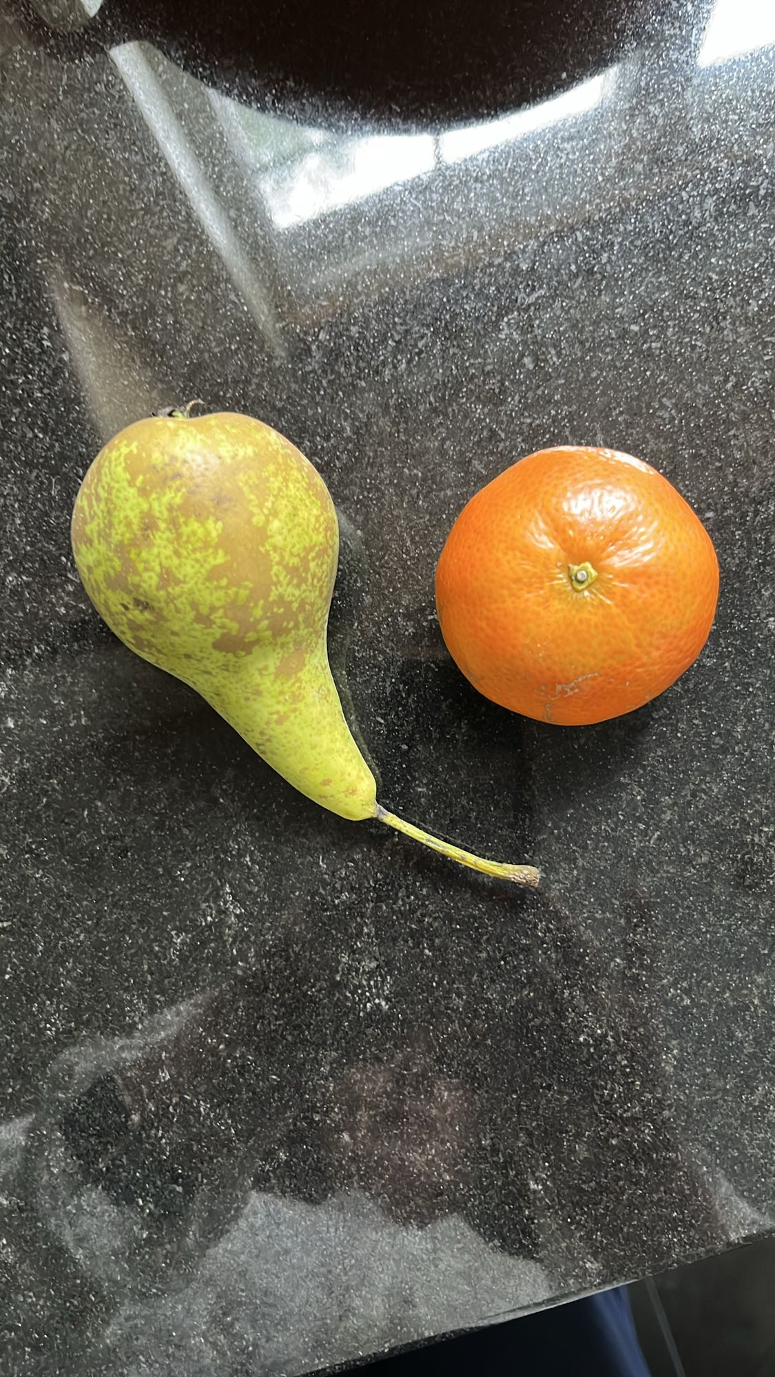 Pear and Mandarin Snack