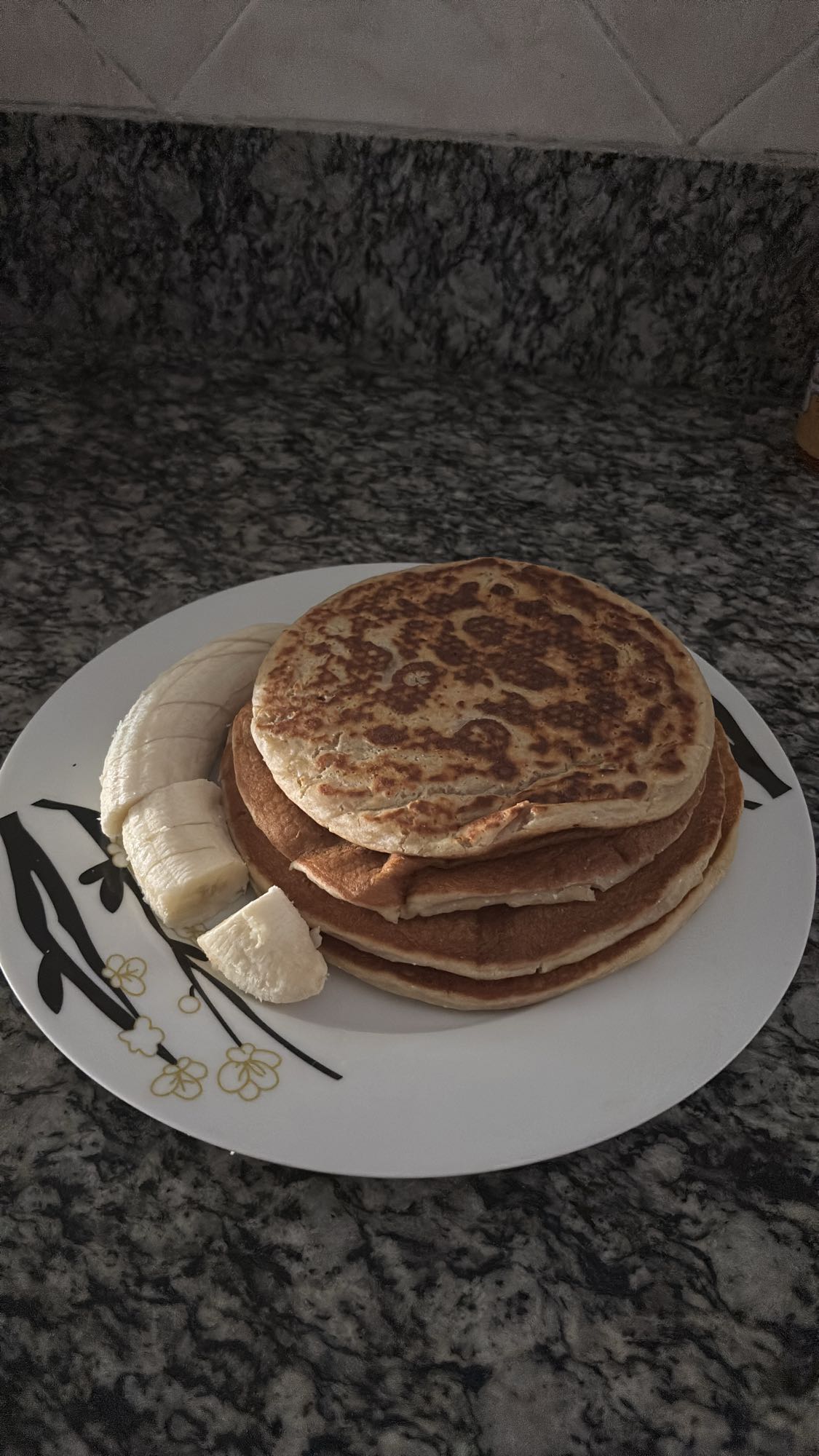 Panqueques con plátano