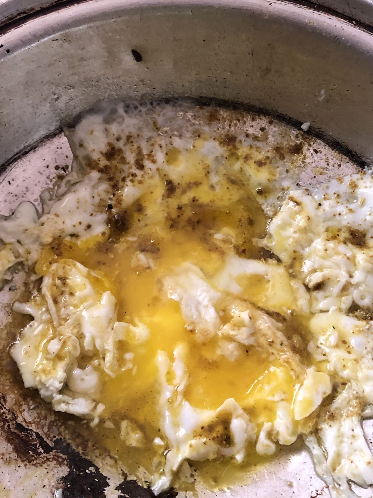 Fried eggs