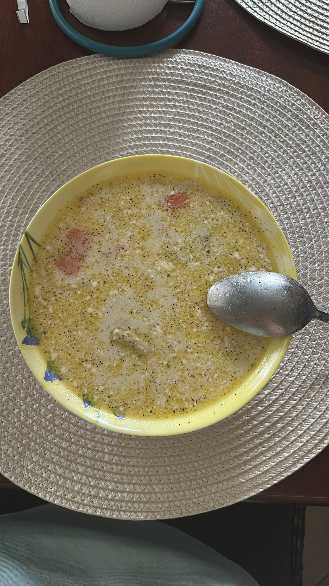 ciorbă de pui cu smântână