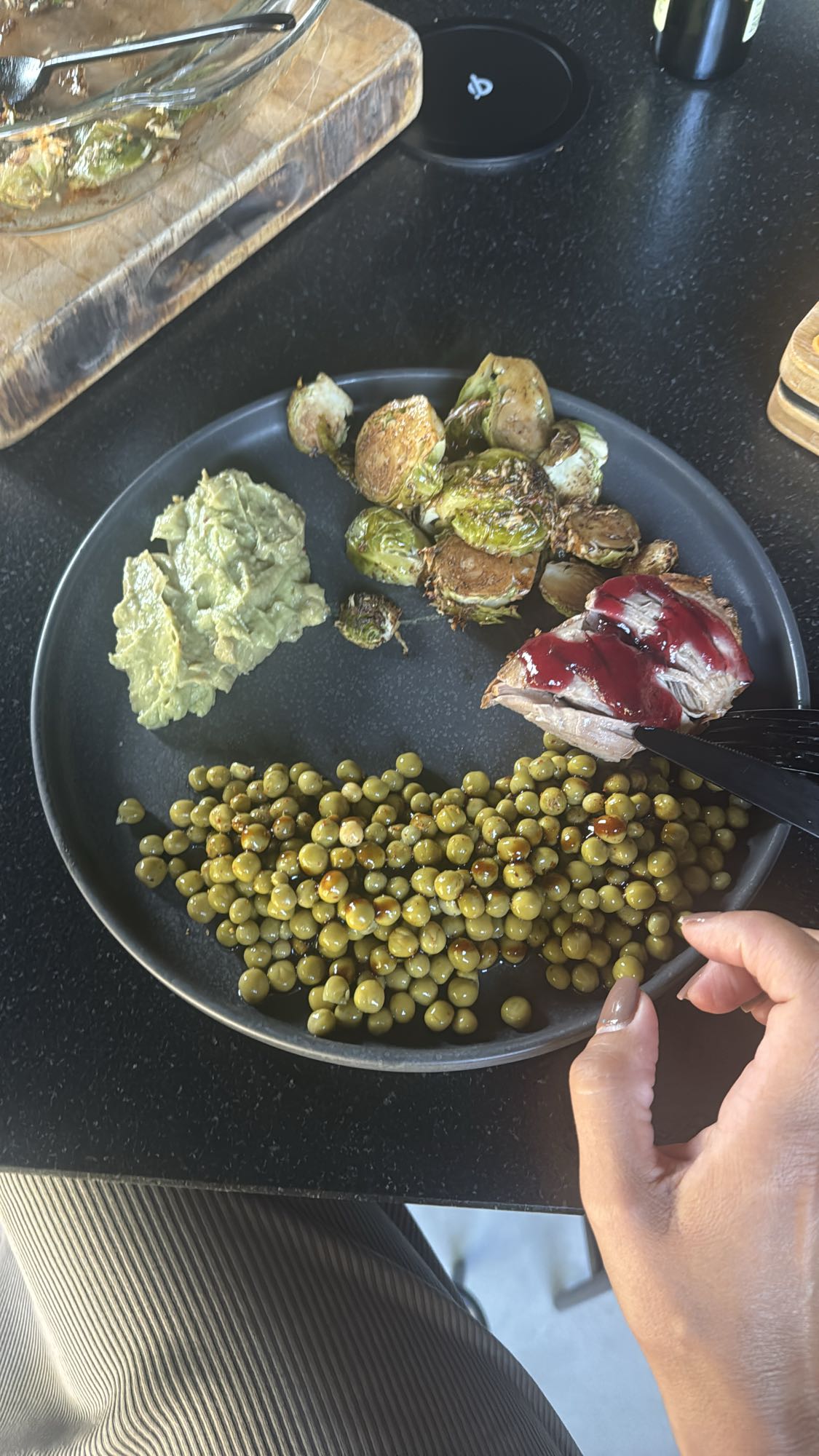 Pieczona kaczka z warzywami