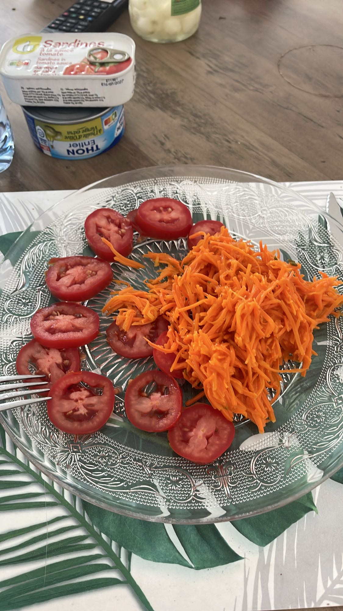 Salade carotte tomate