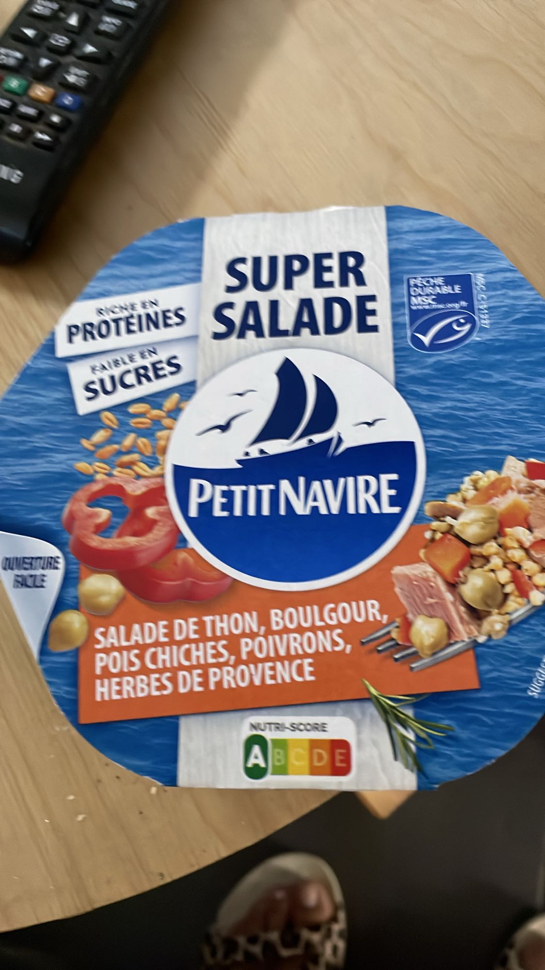 Salade thon boulgour pois chiches