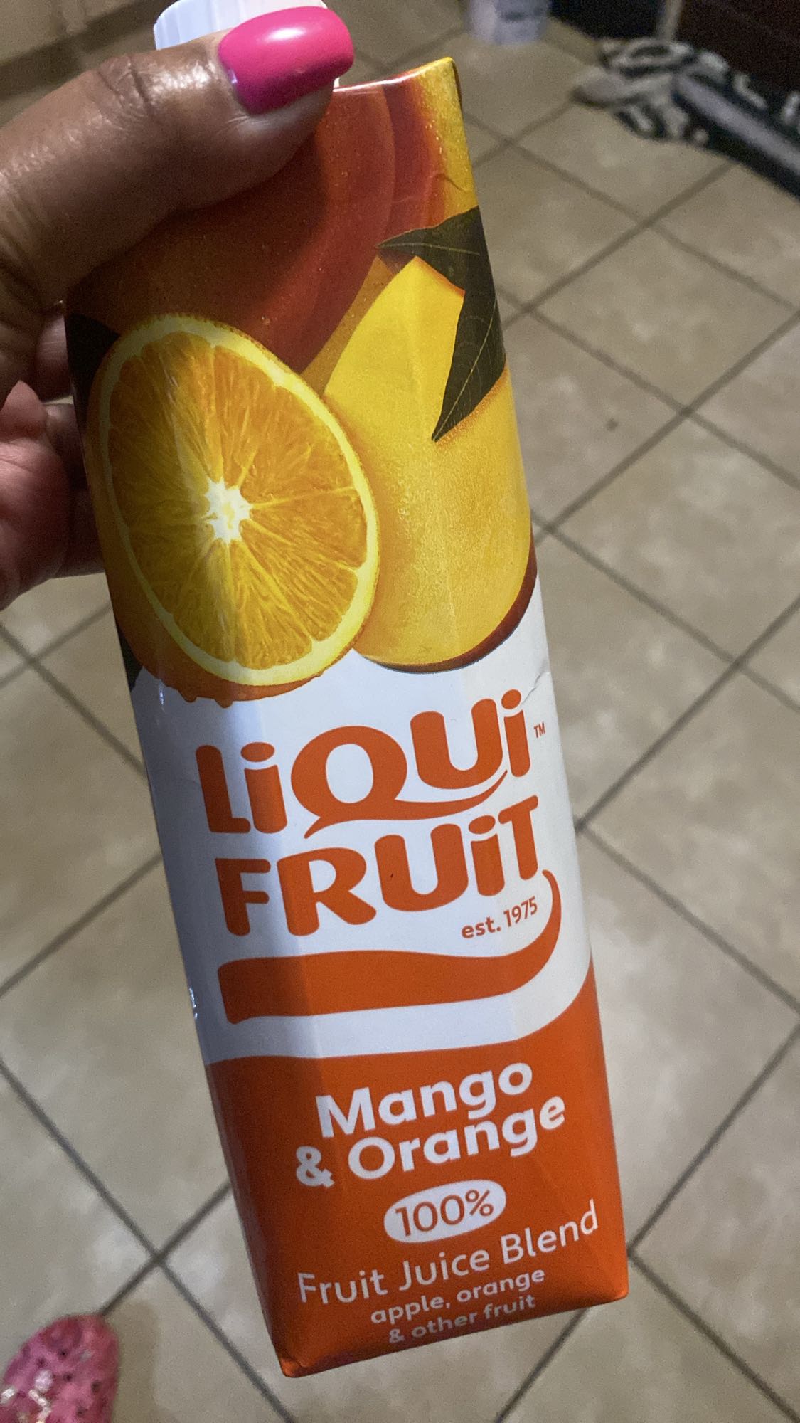 Mango Orange Juice Blend