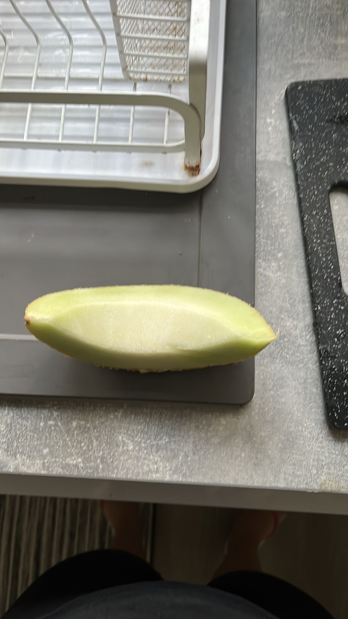 Sliced honeydew melon