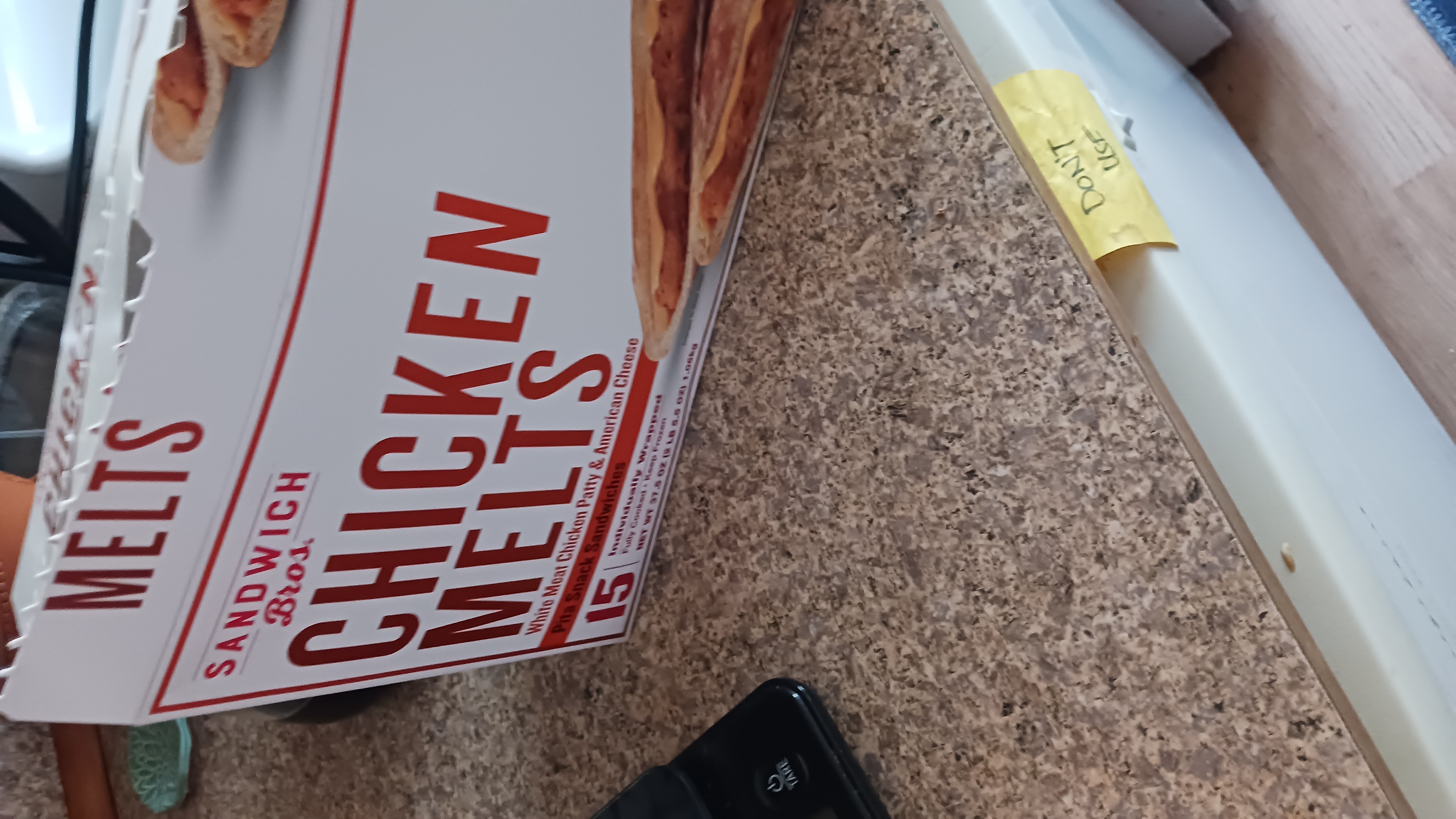 Chicken Melts Sandwich