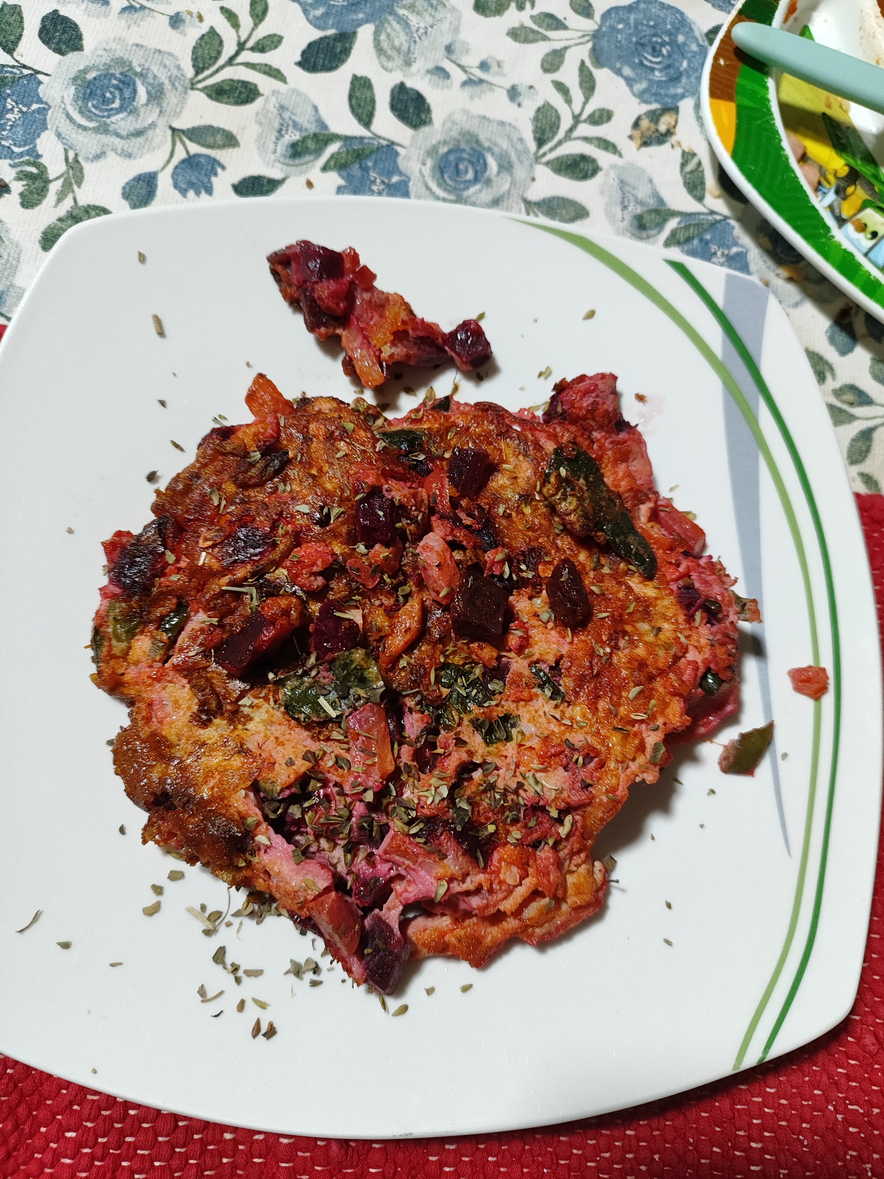 tortilla de remolacha