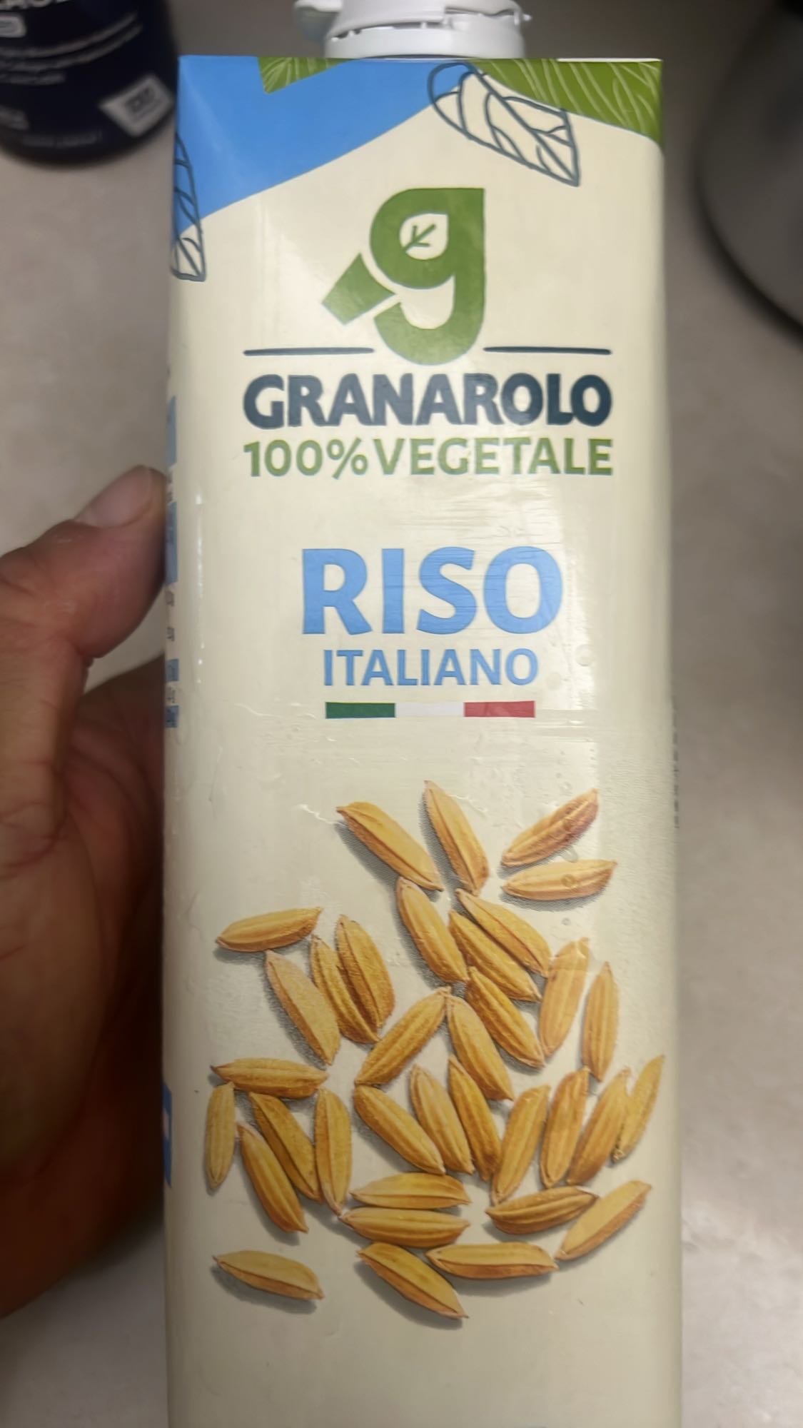 Latte di riso vegetale