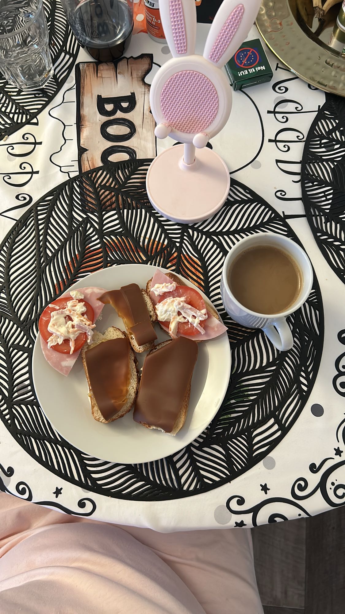 бутерброды с кофе