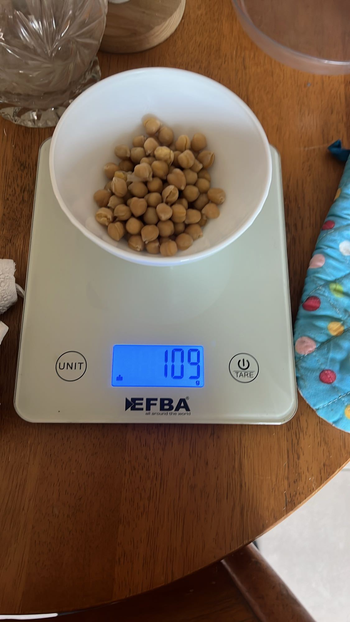 Boiled Chickpeas Bowl