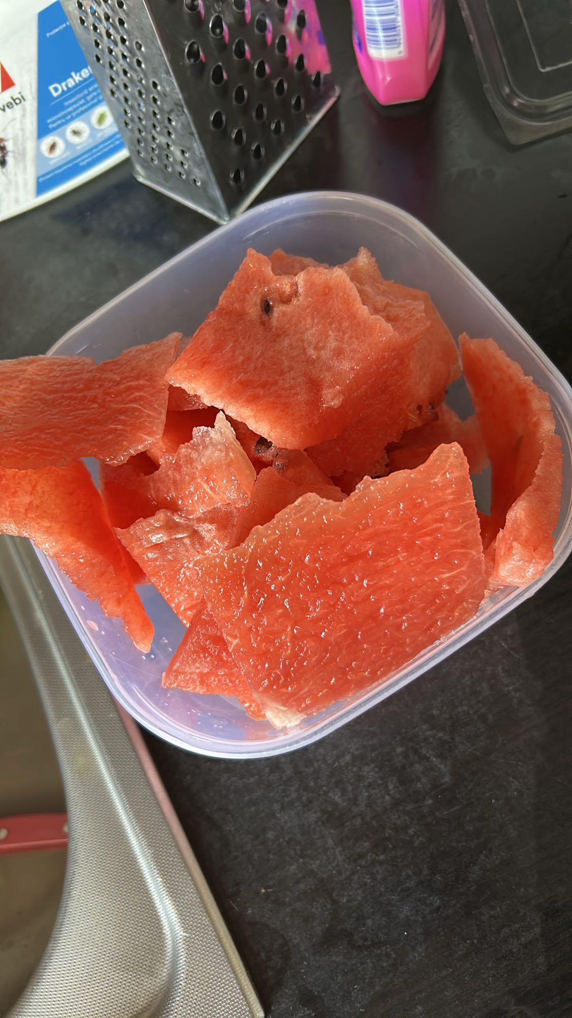 Felii de pepene roșu