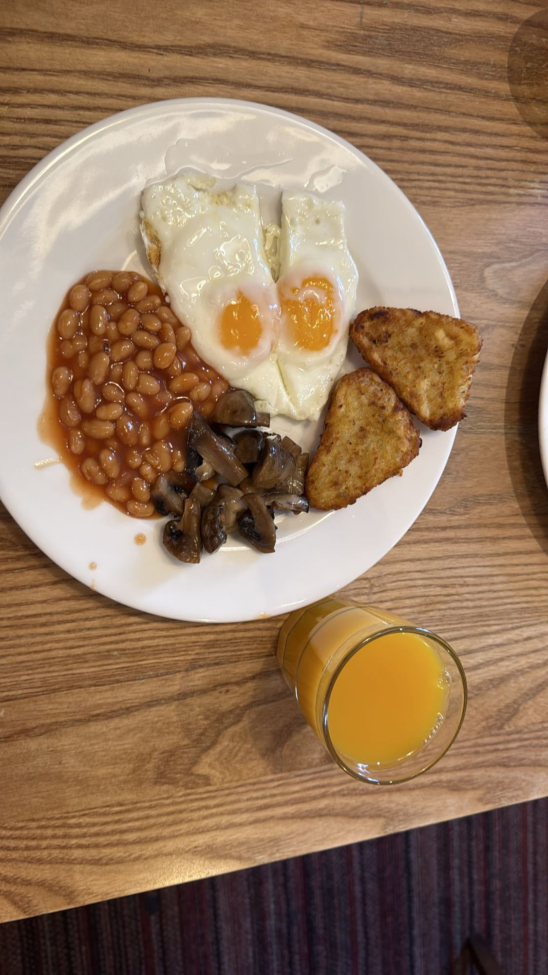 Eggs, Beans & Hash Browns