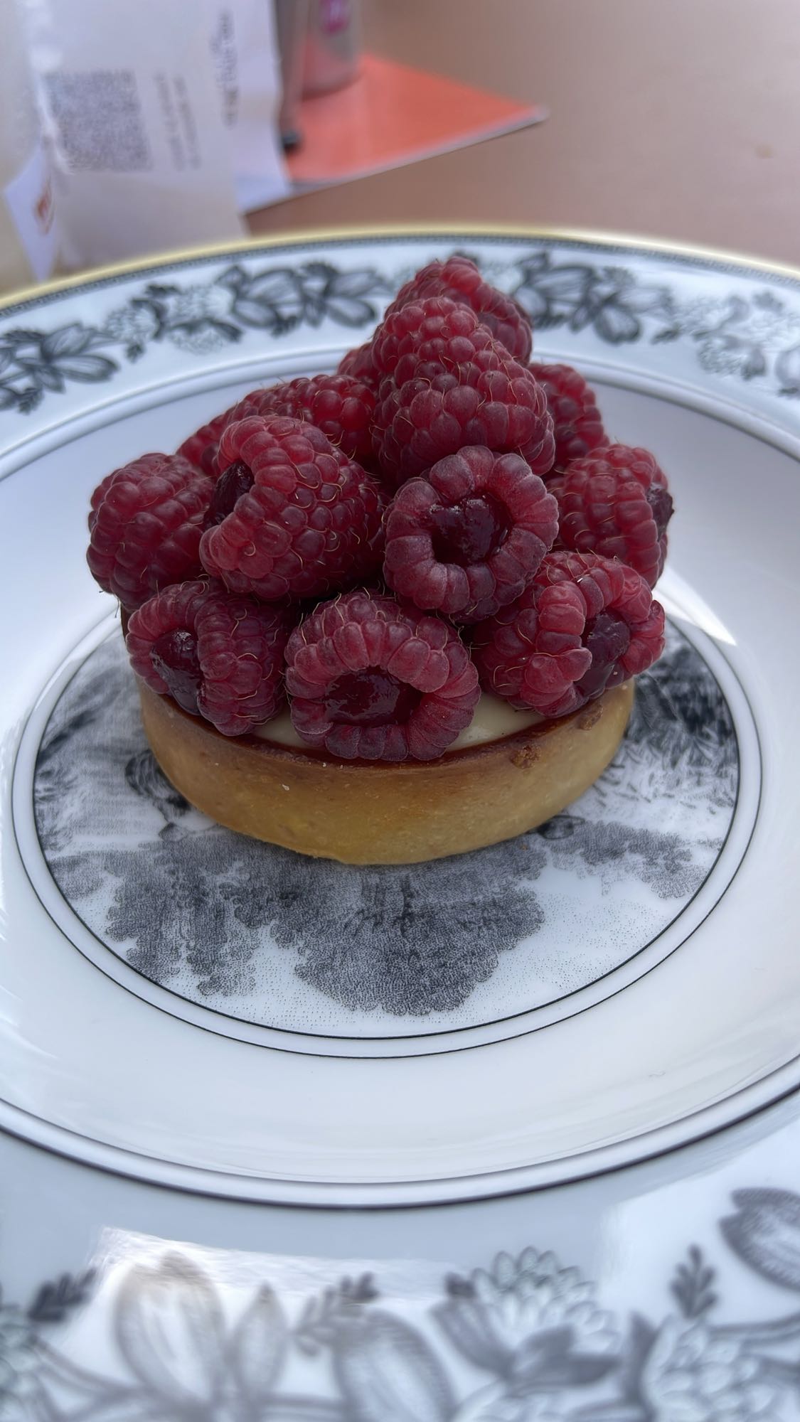 малиновый тарт