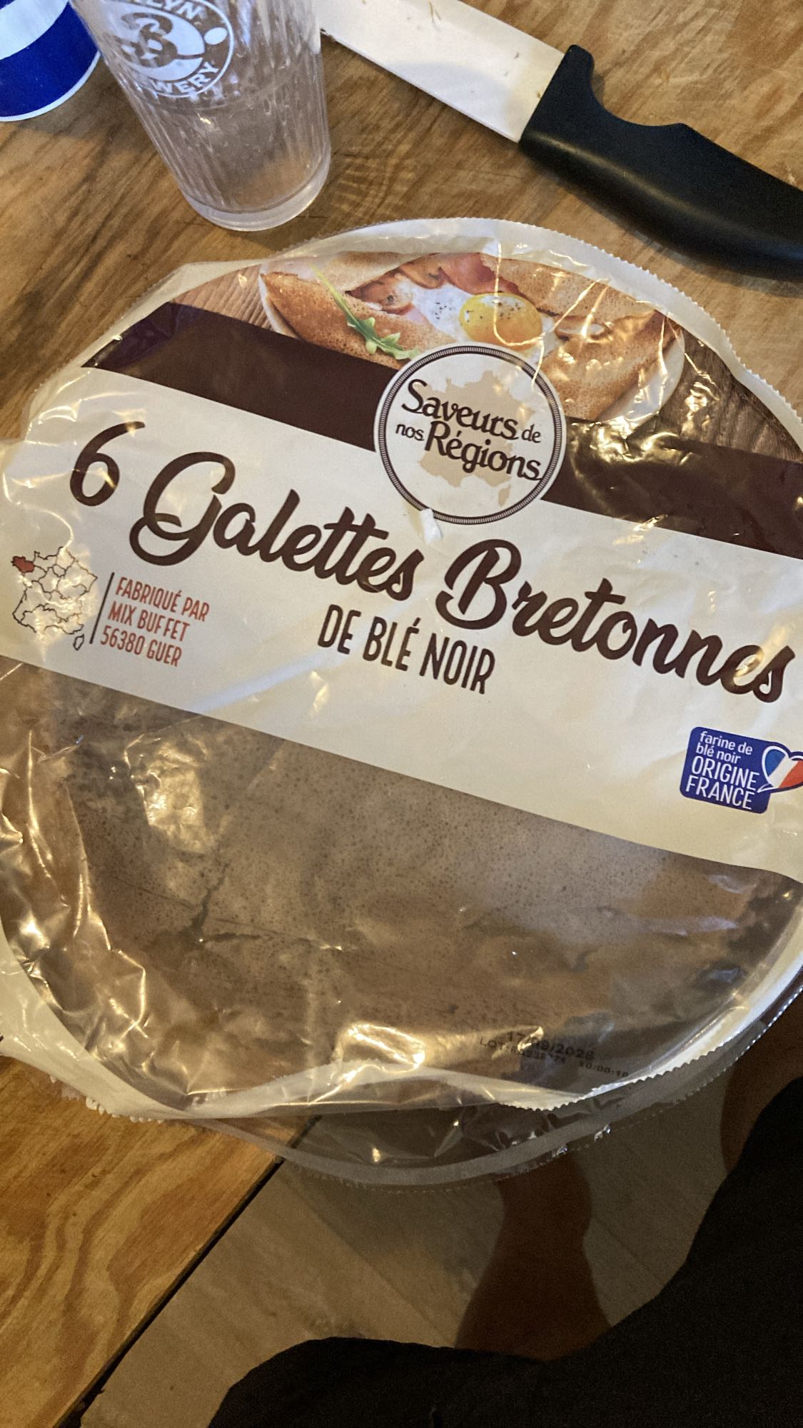 Galette de blé noir