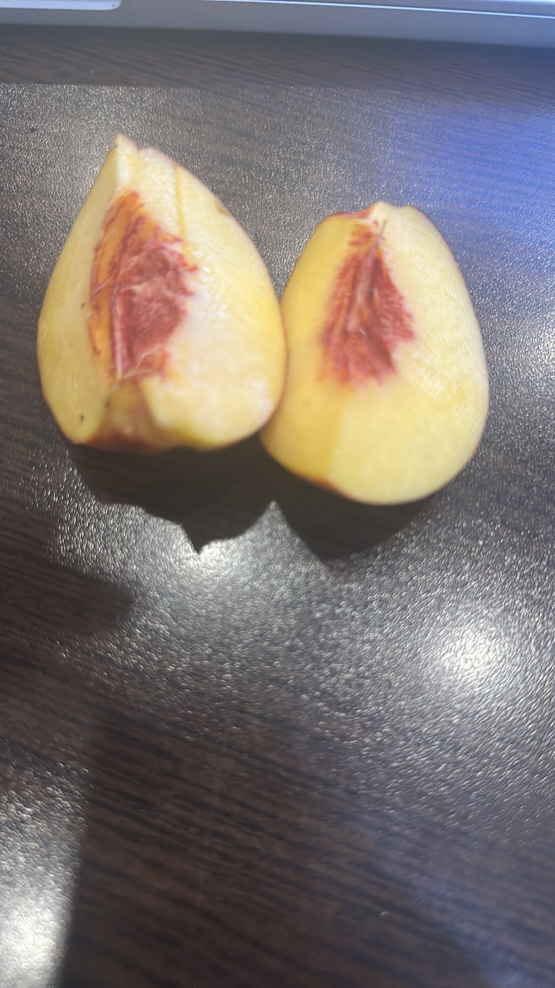 Sliced peach