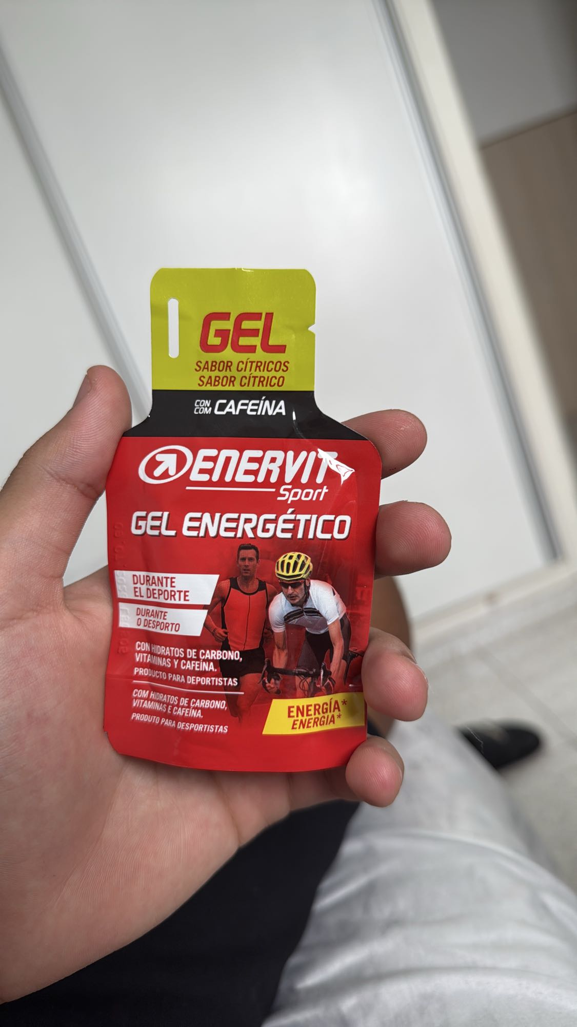 Gel energético cítrico