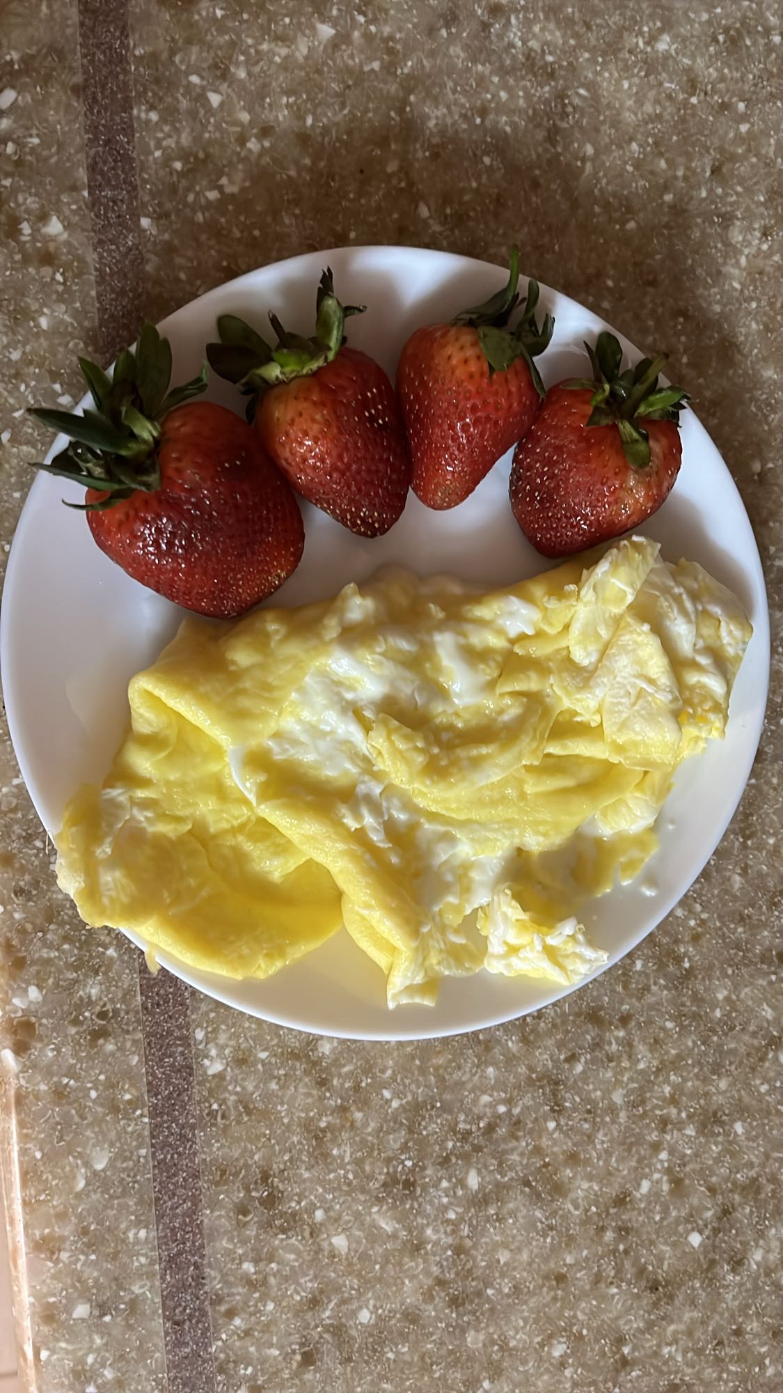Eggs and Strawberries