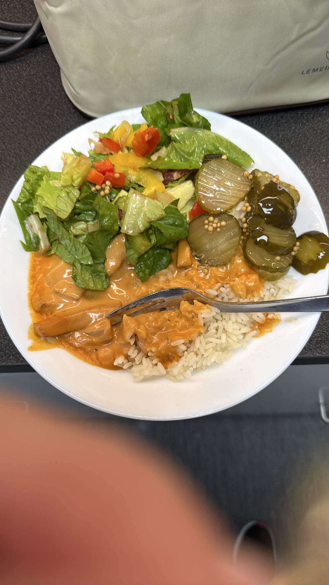 Kycklinggryta med ris