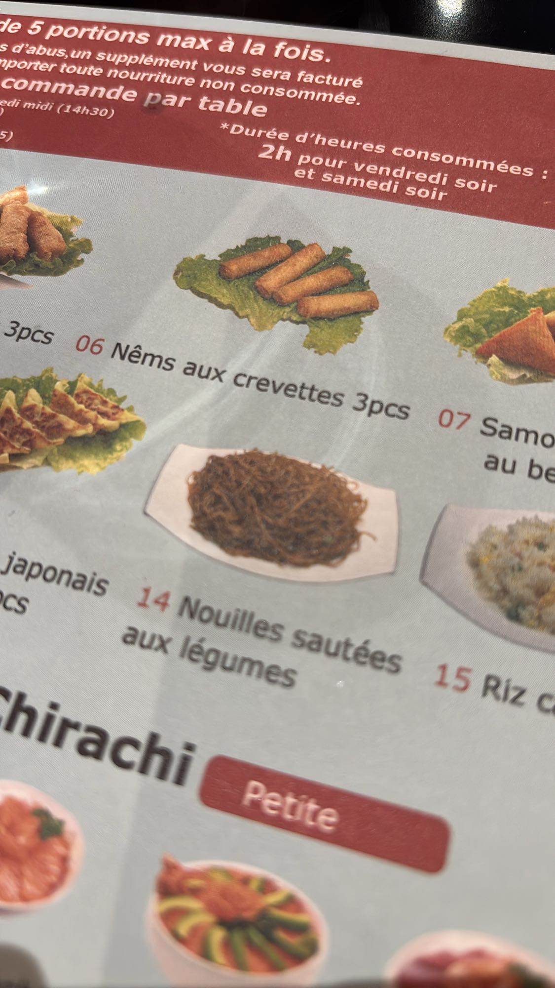 Nems aux crevettes 3pcs