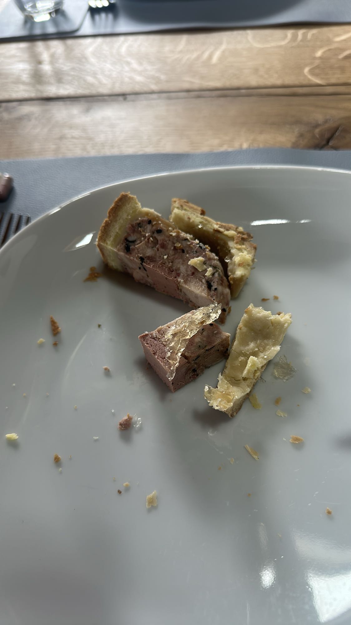 Pork pie slice