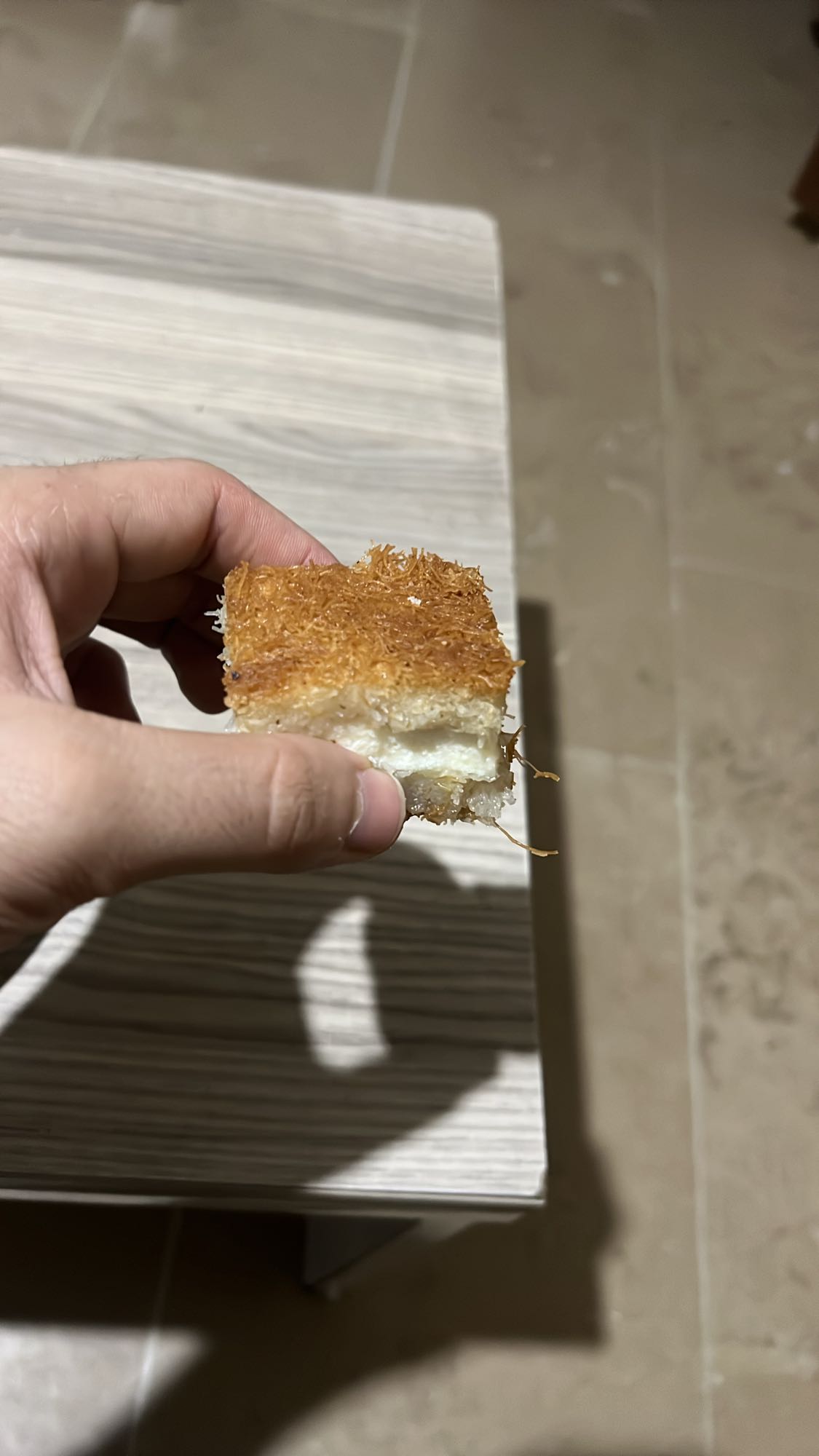 كنافة قطعة صغيرة