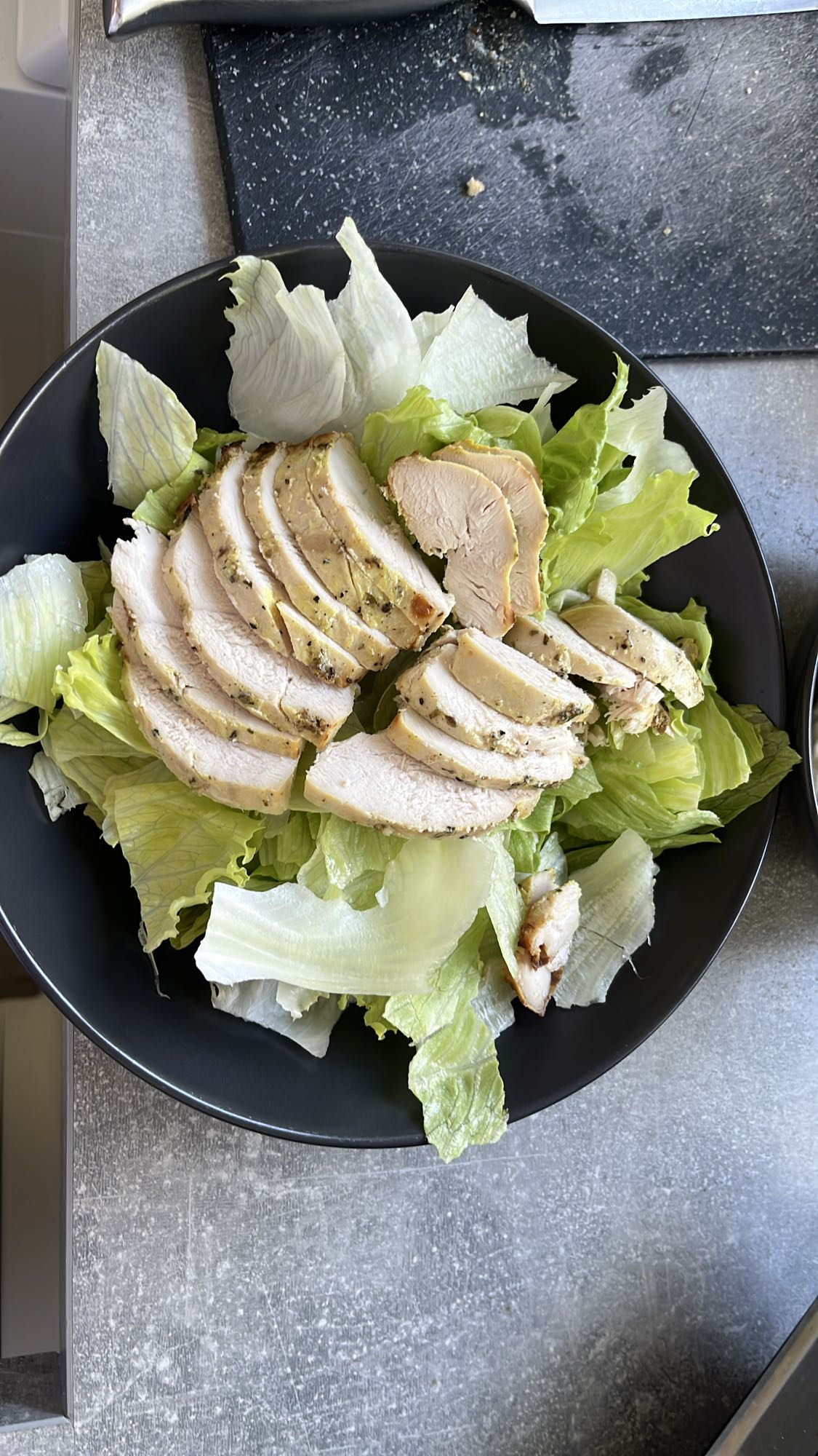Chicken Lettuce Salad