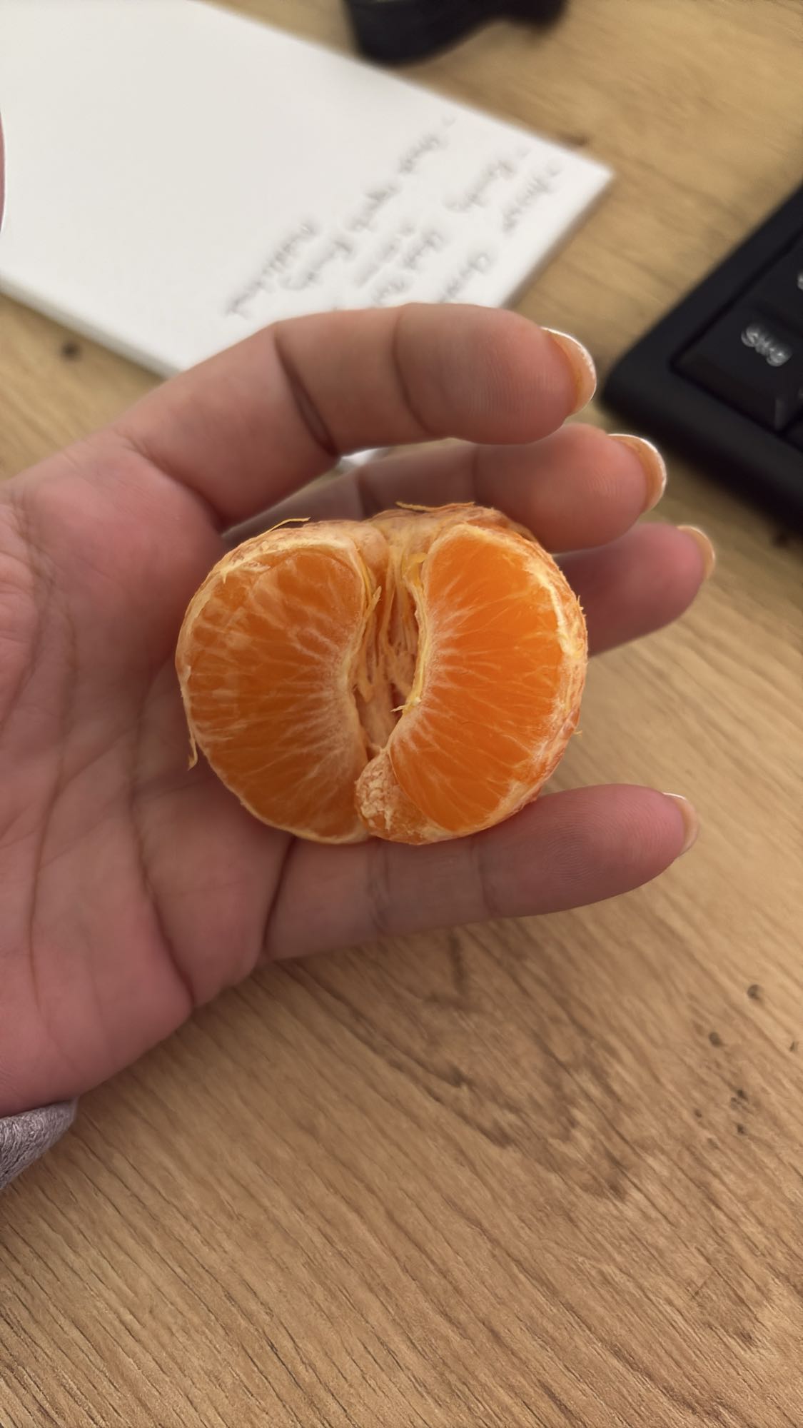 Half Mandarin Snack
