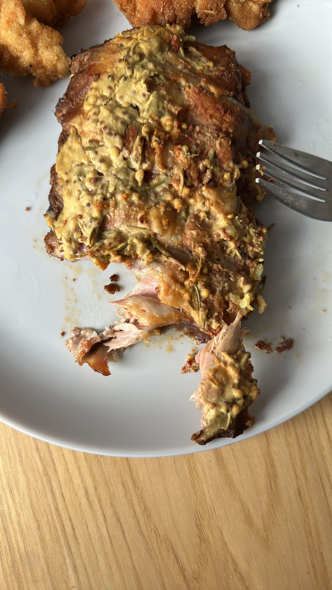 Pieczone żeberka z musztardą