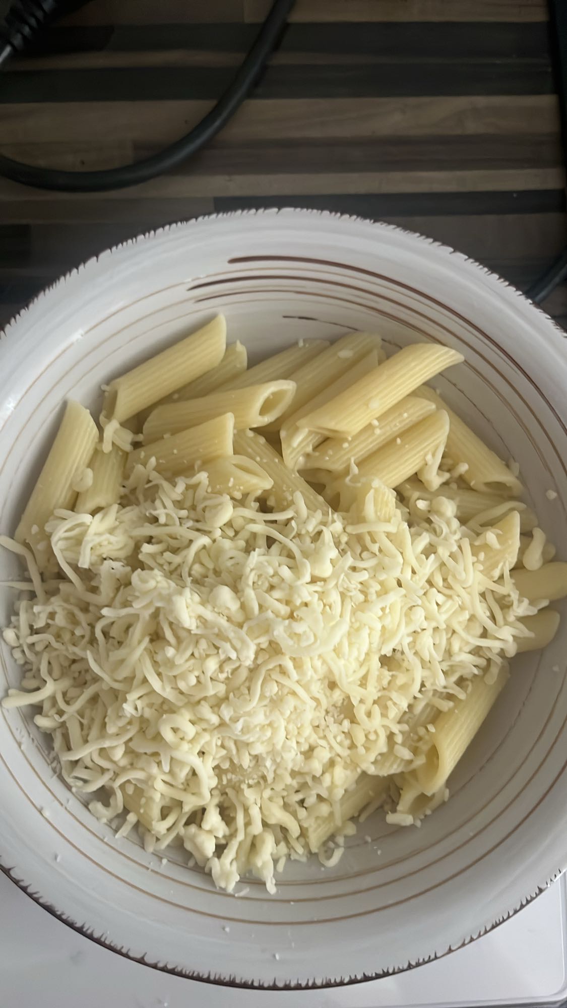 pasta con queso