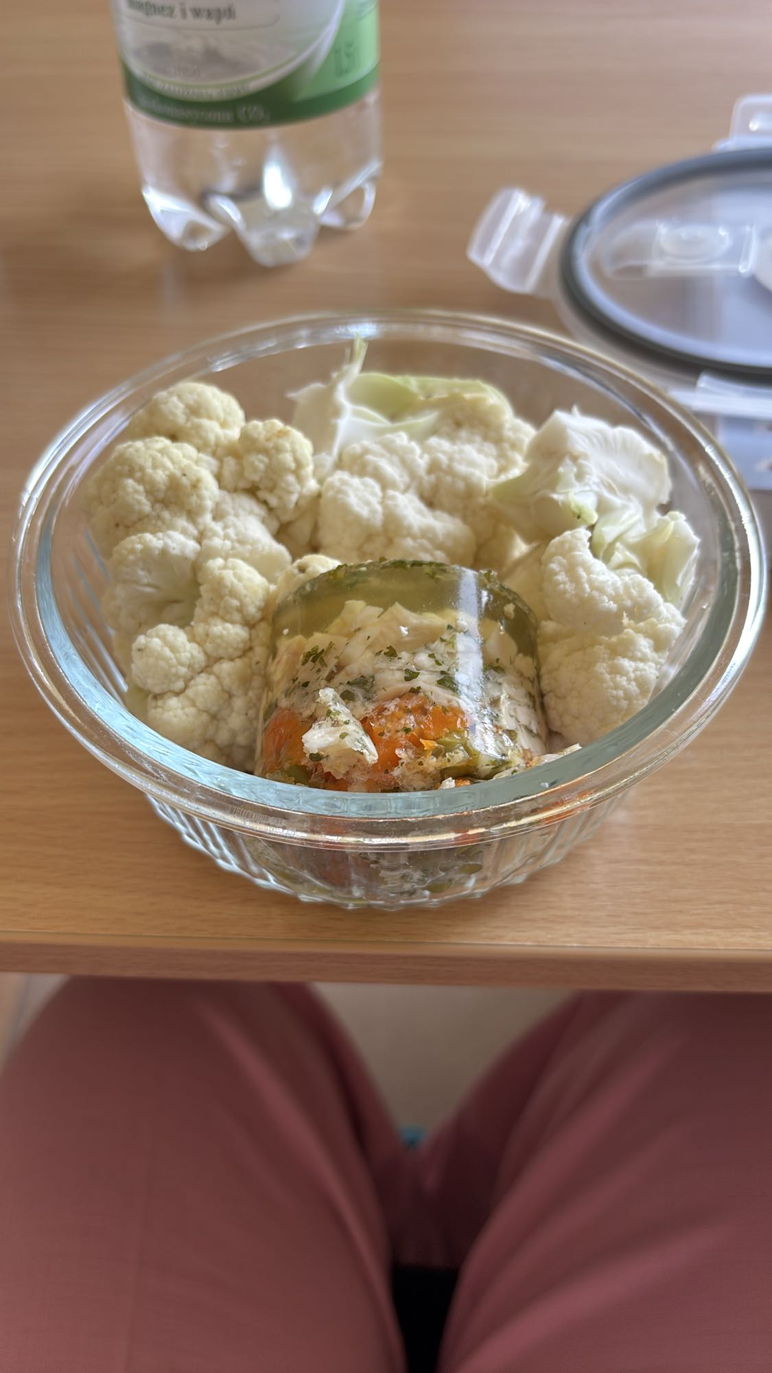 Galaretka z kurczakiem i kalafiorem