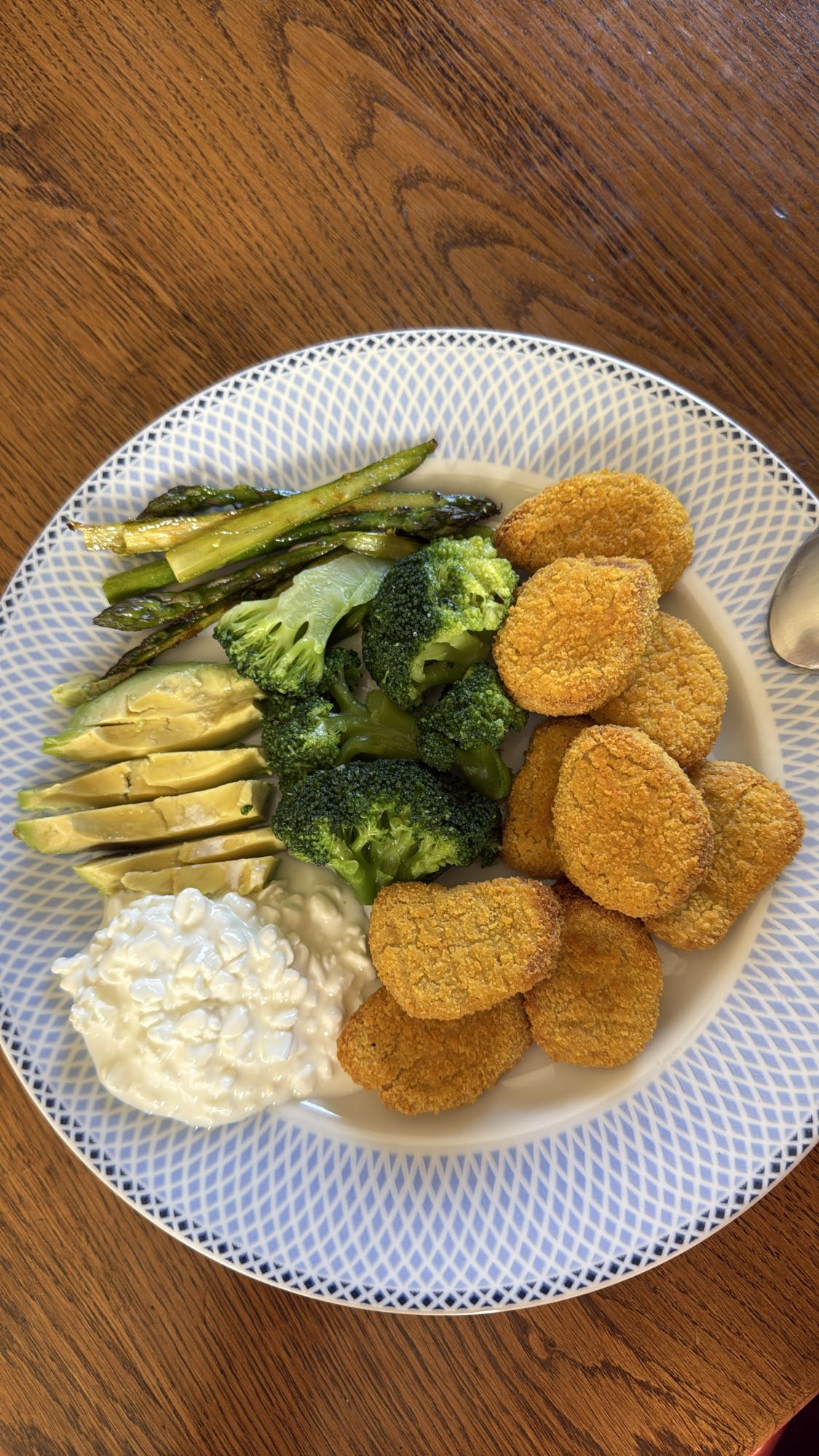 Veggie Nuggets Plate