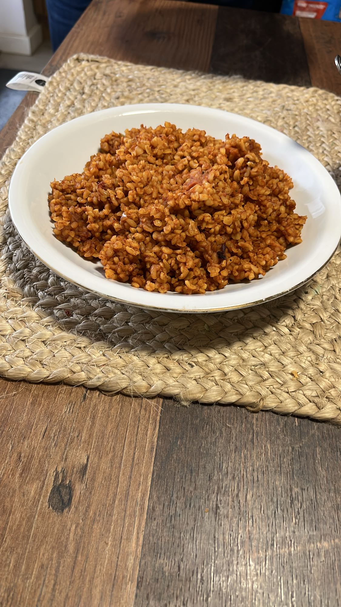 Domatesli Bulgur Pilavı