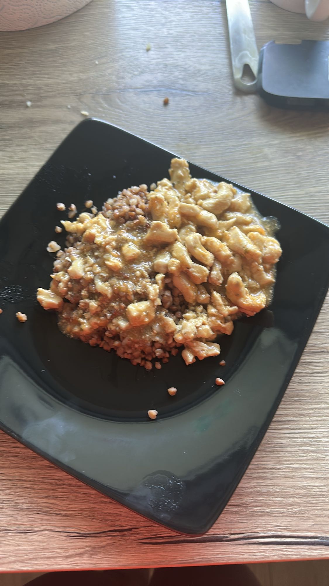 Kurczak z kaszą gryczaną