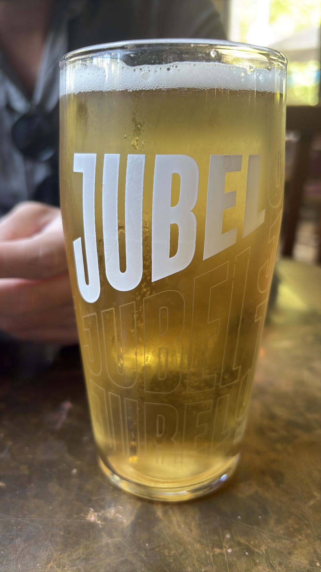 Pint of Jubel Beer