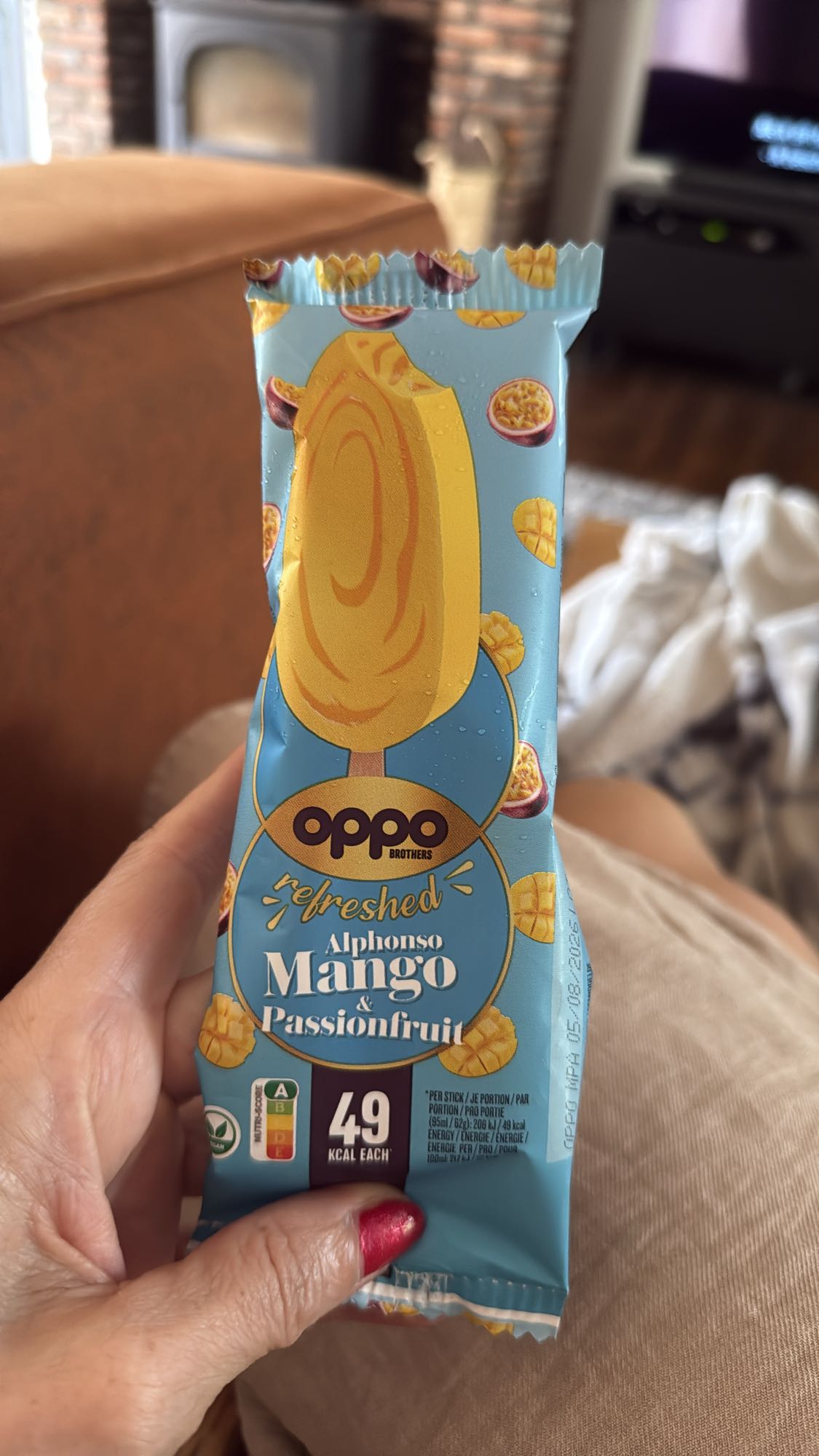 Mango passievrucht ijsje