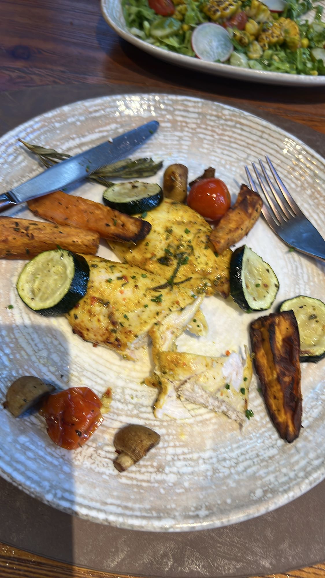 Grilled Chicken & Veggies