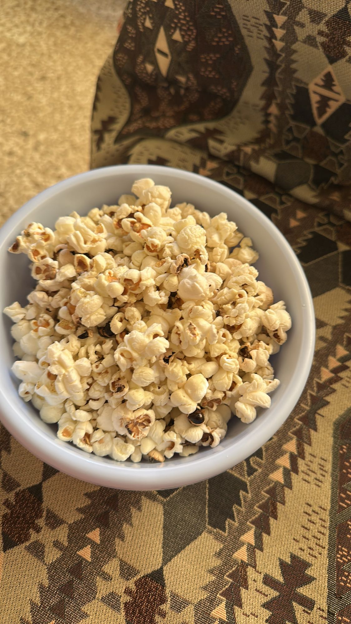 Plain Air-Popped Popcorn