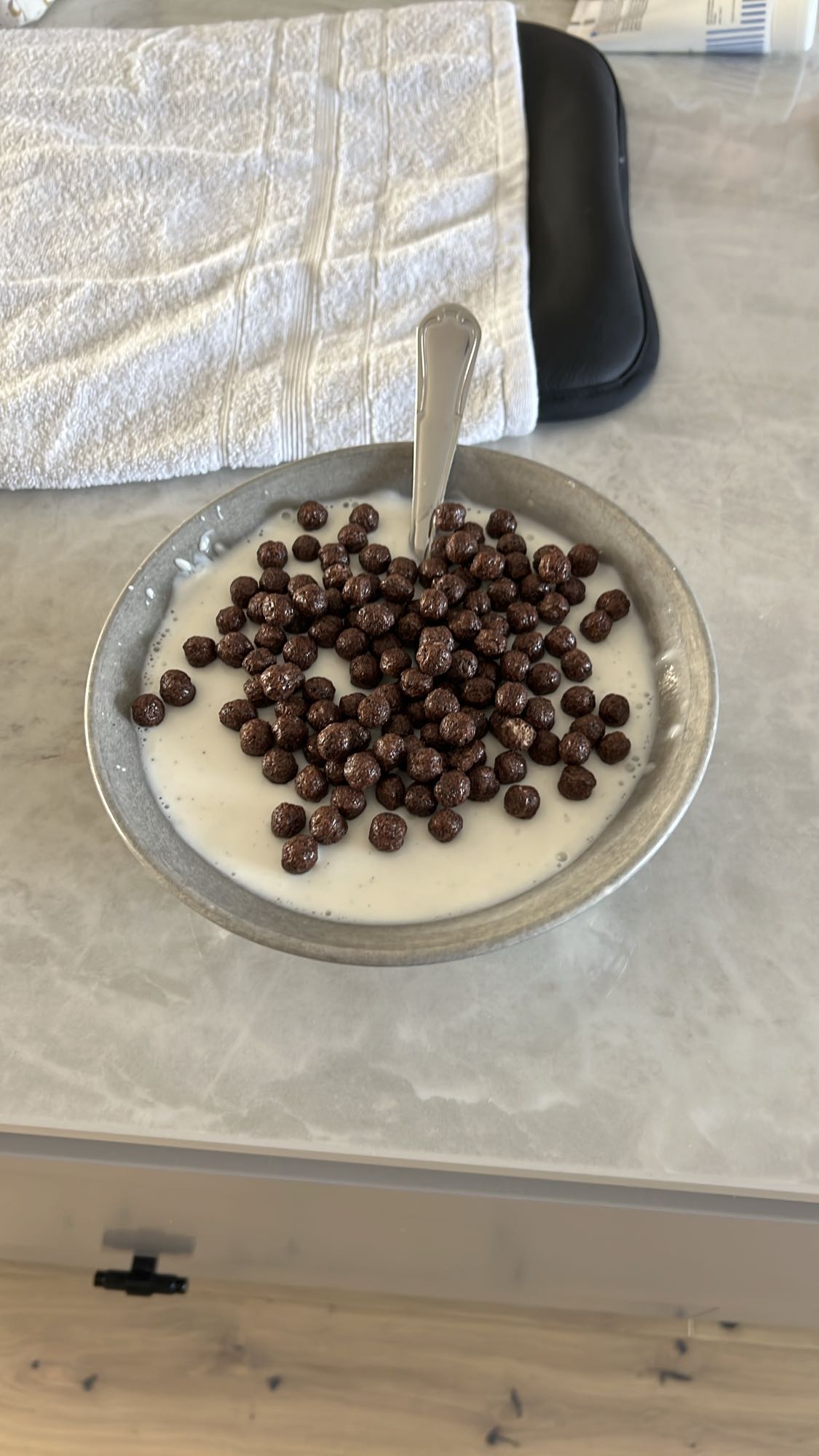 Kvarg med chokladflingor