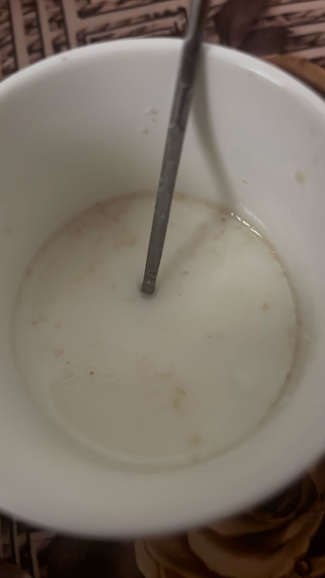 Milk with oats