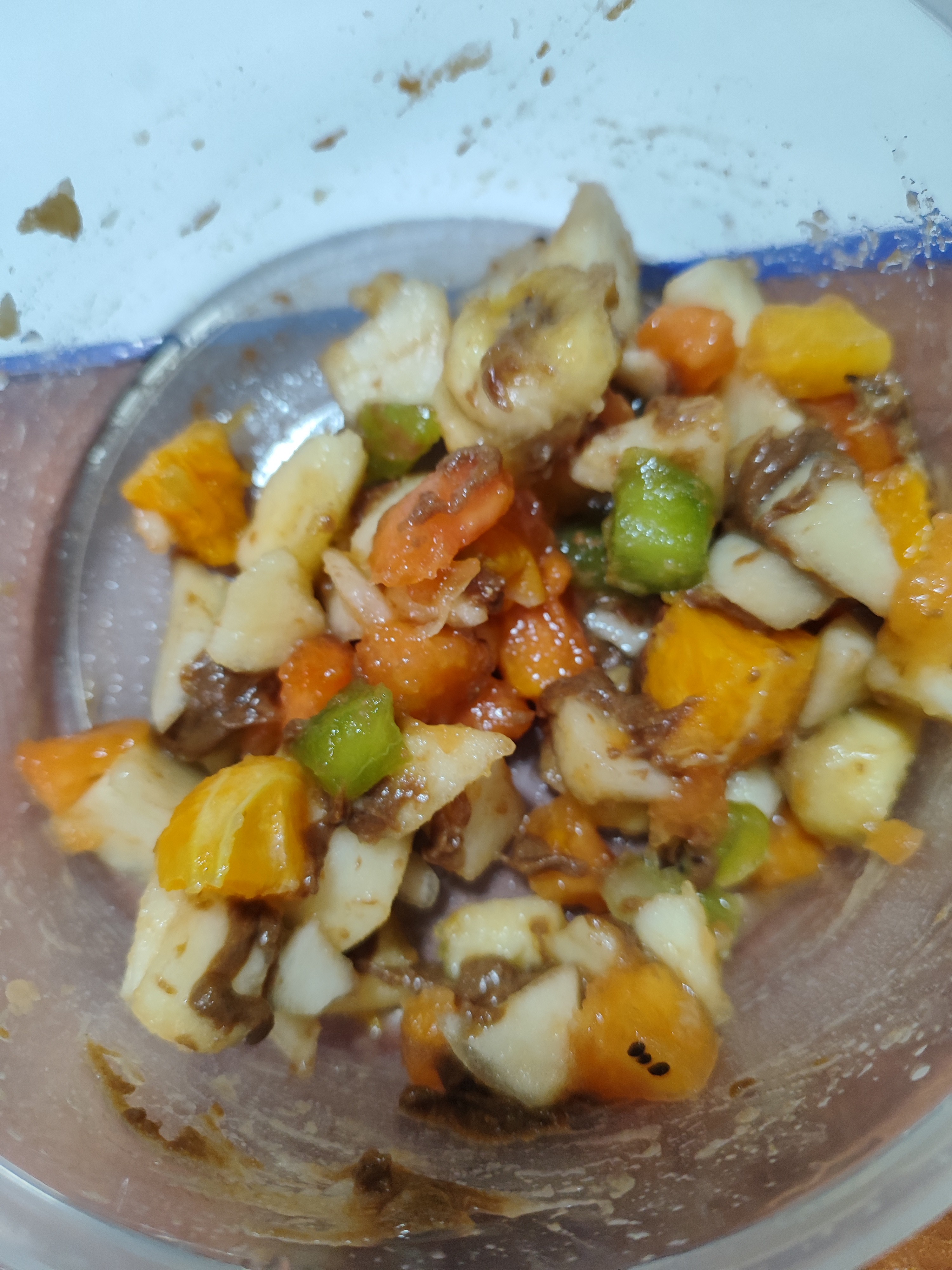 ensalada de frutas mixta