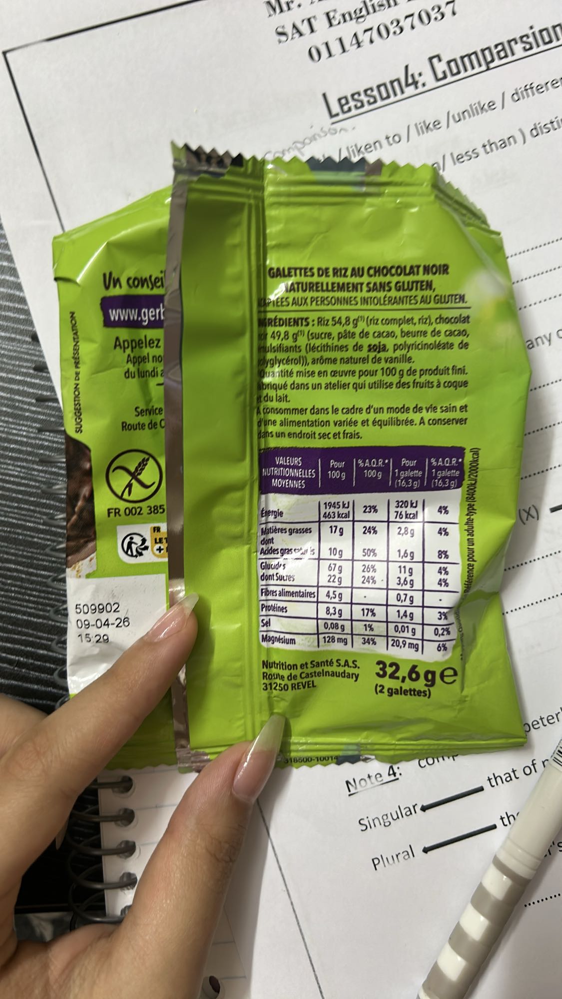 Dark Chocolate Rice Cakes