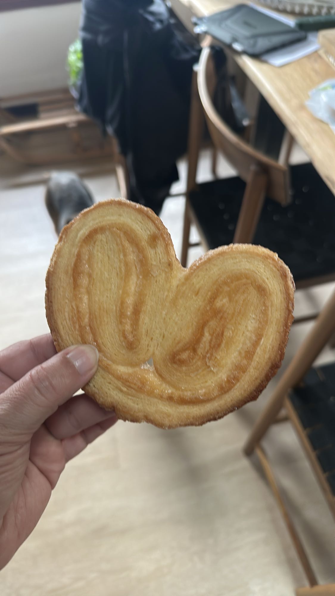 Palmier pastry