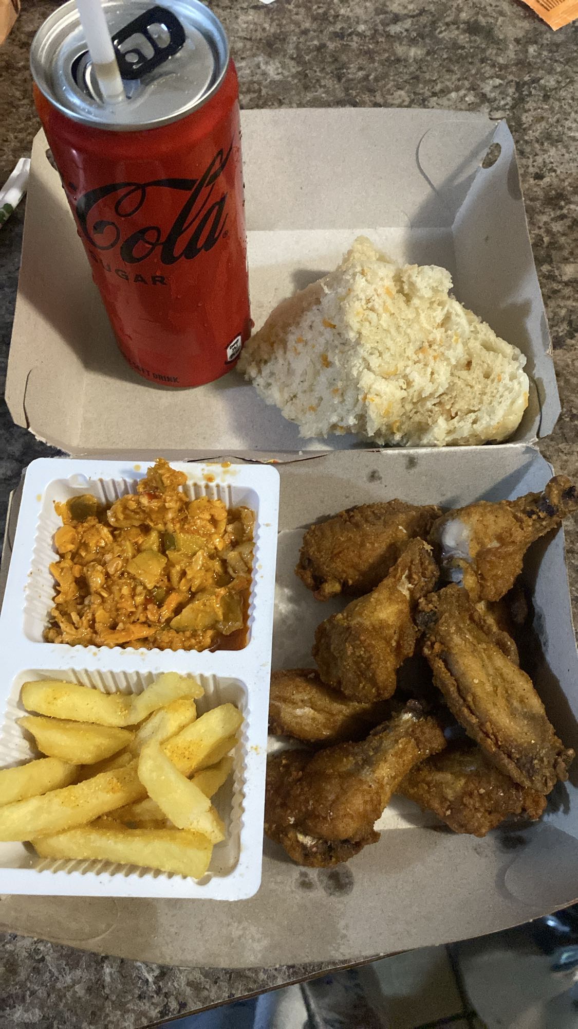 Fried Chicken Combo Meal