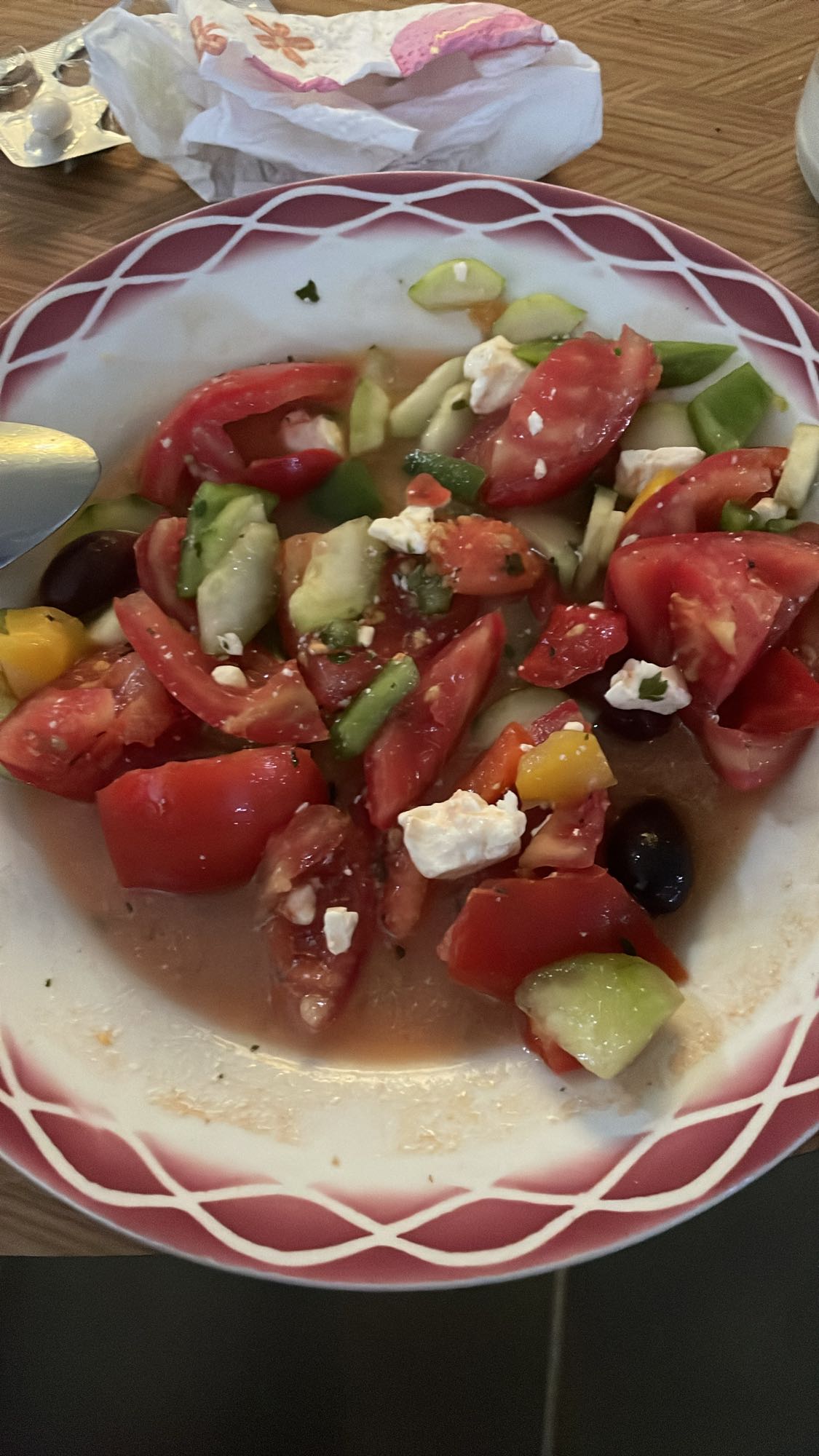 Salade grecque fraîche