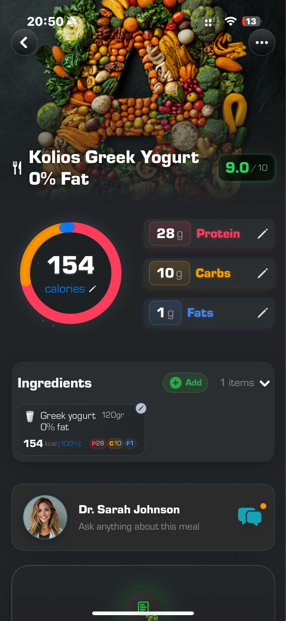 Kolios Greek Yogurt 0% Fat