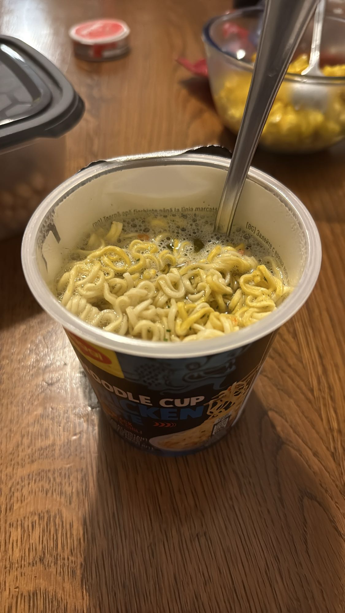 Chicken noodle cup