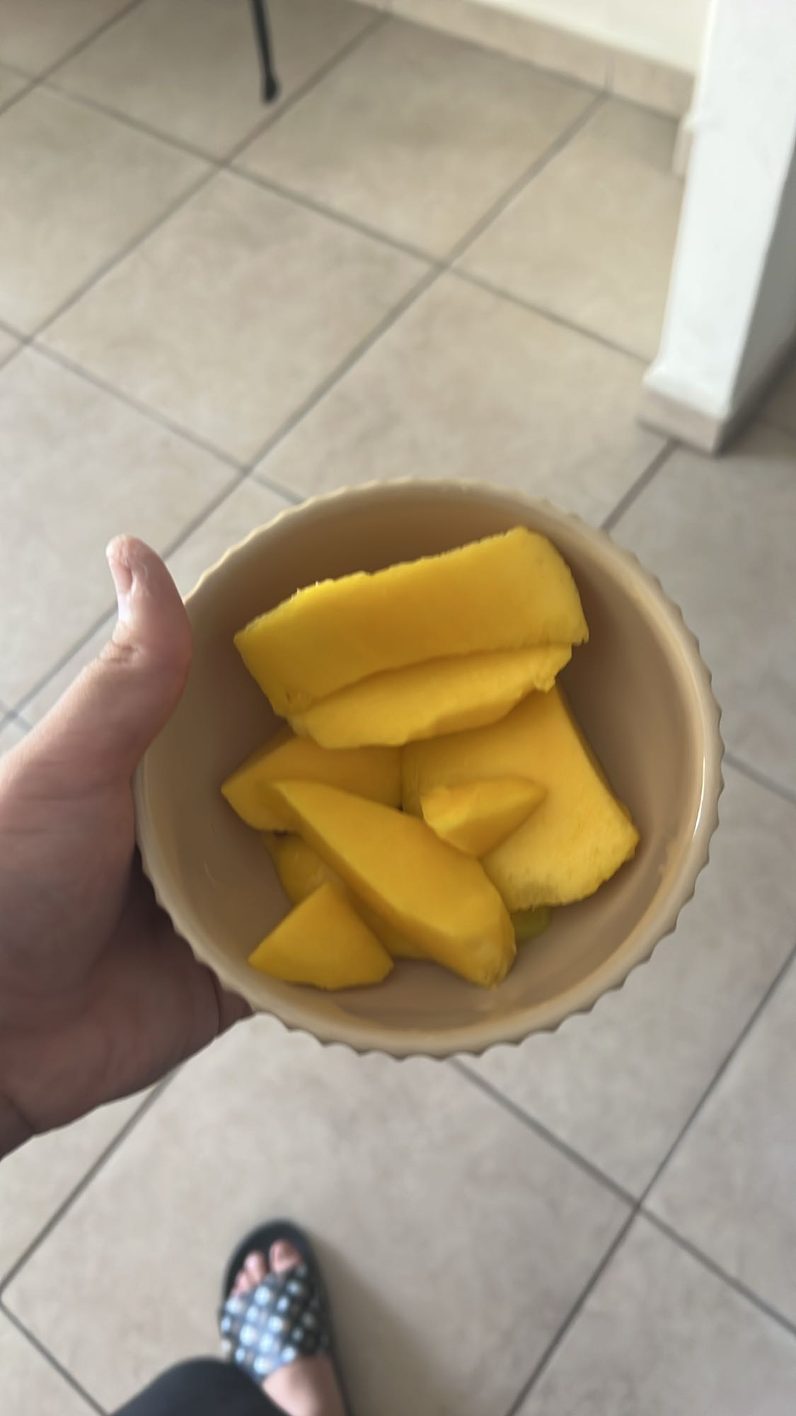 Rodajas de mango