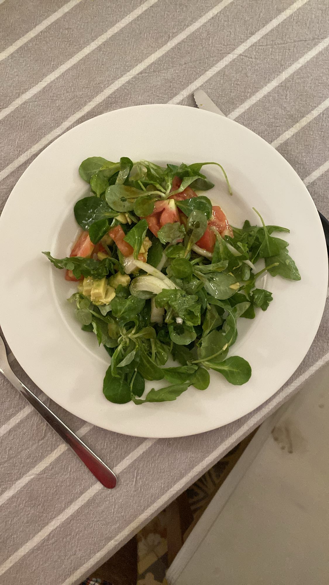 Amanida verda fresca